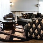 Art Deco Sofa with ‘V’ Panel Backrest gallery detail image