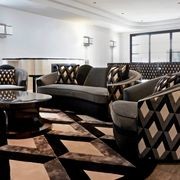 Art Deco Sofa with ‘V’ Panel Backrest gallery detail image
