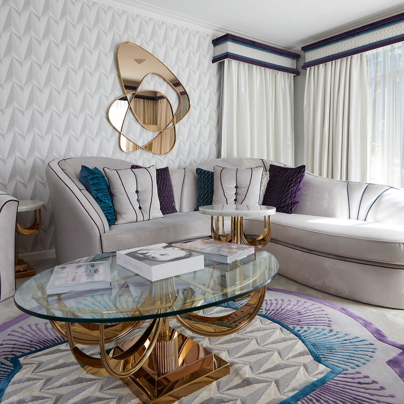 Hollywood Glam Modular Sofa gallery detail image