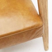 Reid Leather Armchair - Tan gallery detail image