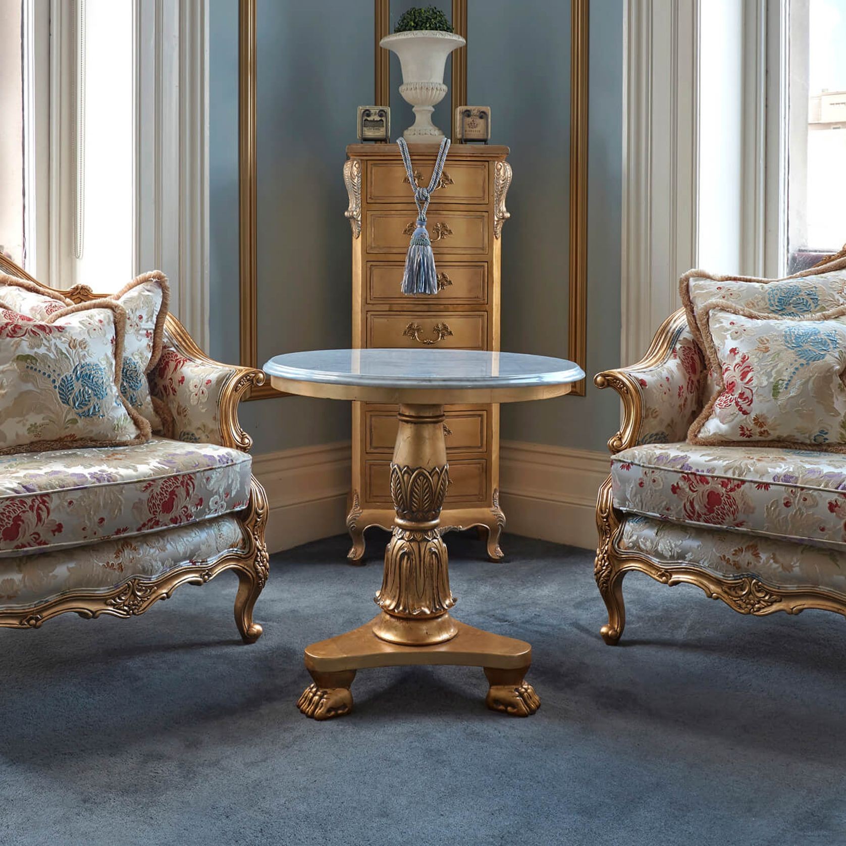 French Chair in Gold Gild gallery detail image