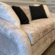 Contemporary Rolled Arm Sofa gallery detail image