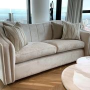 Contemporary Fluted Back Sofa gallery detail image