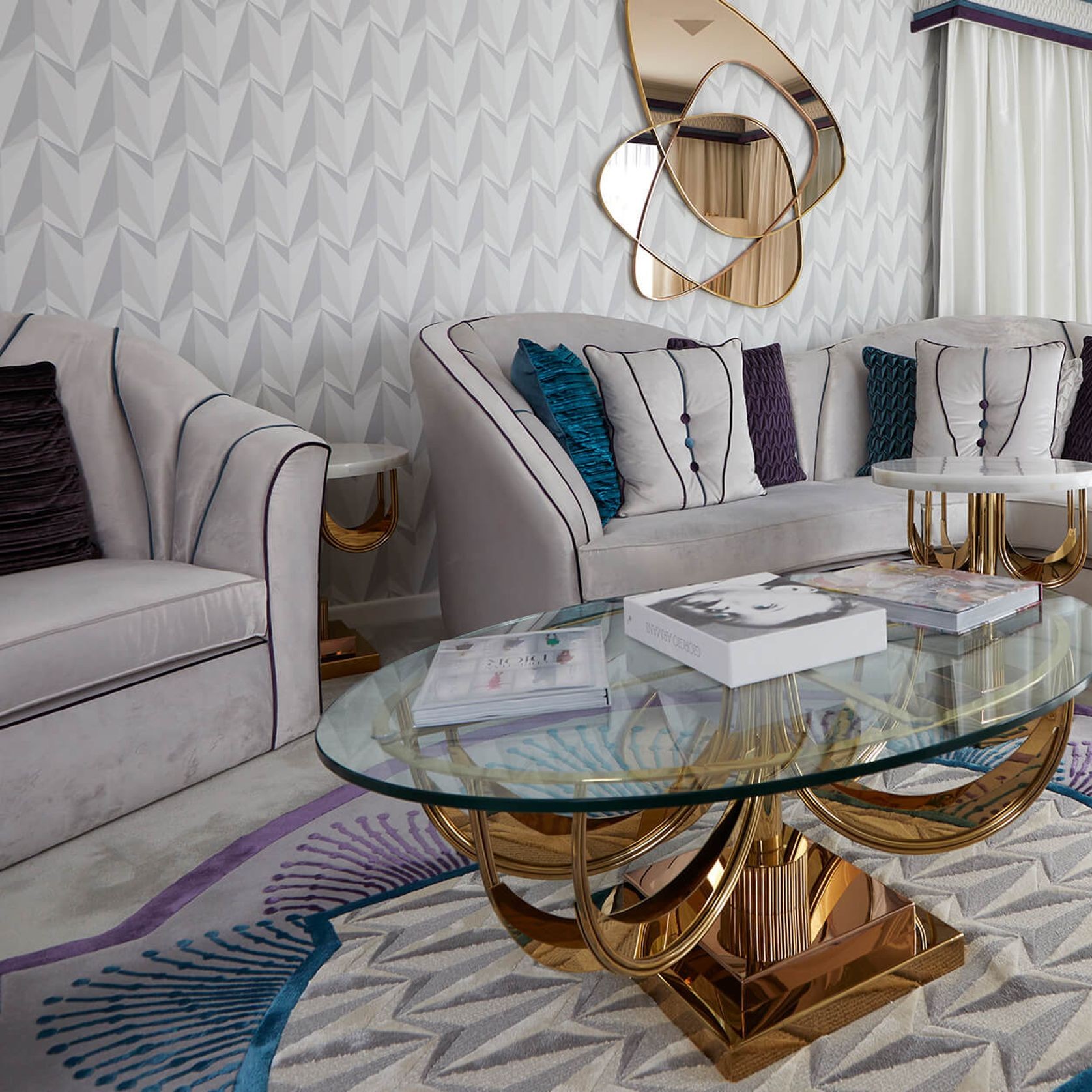 Hollywood Glam Tub Chairs gallery detail image