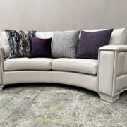 Modernist Curved Sofa gallery detail image