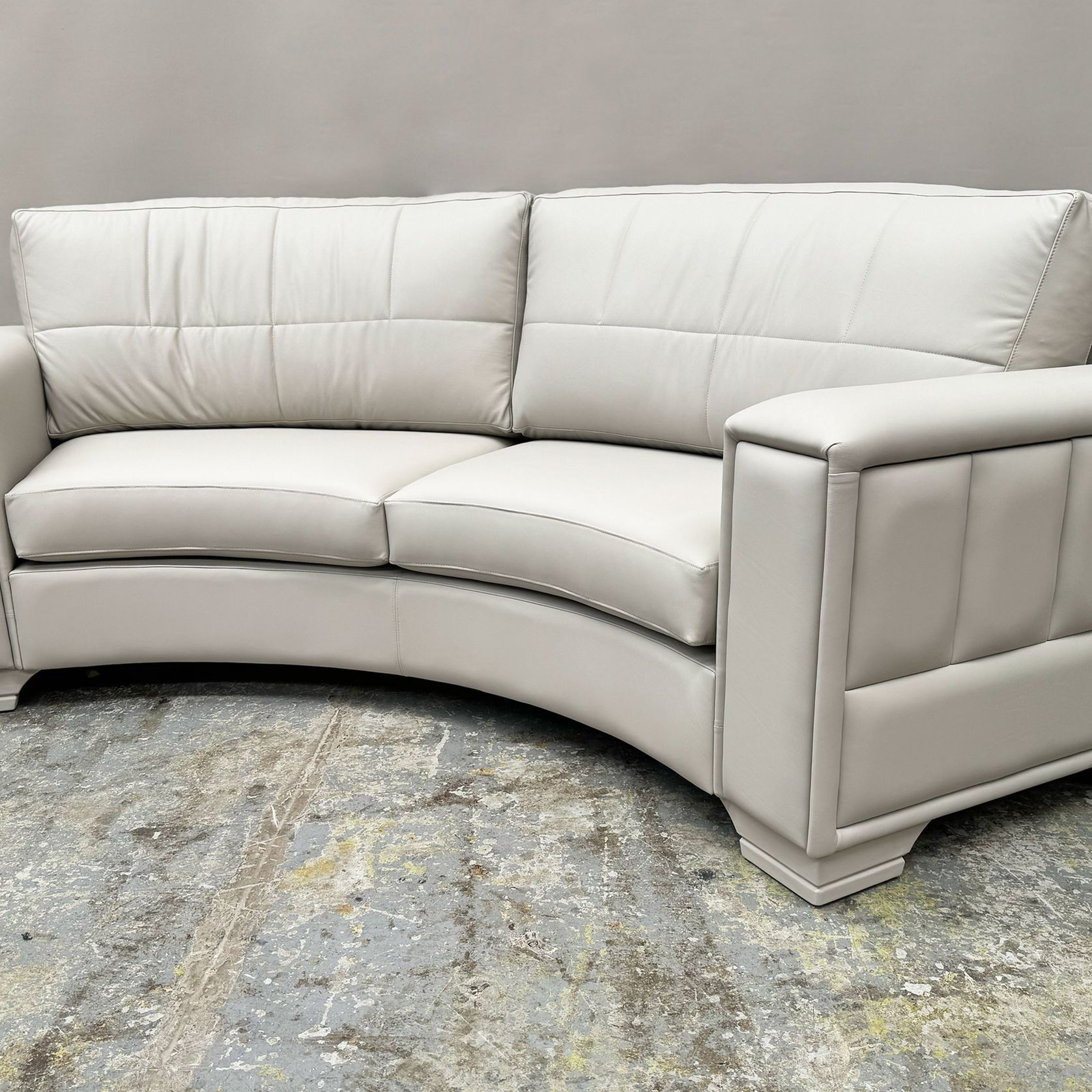 Modernist Curved Sofa gallery detail image