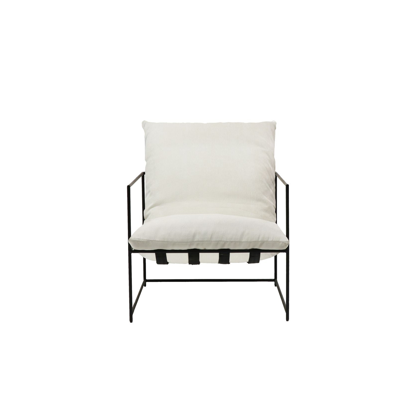 Lauro Club Chair Cord - Cream gallery detail image