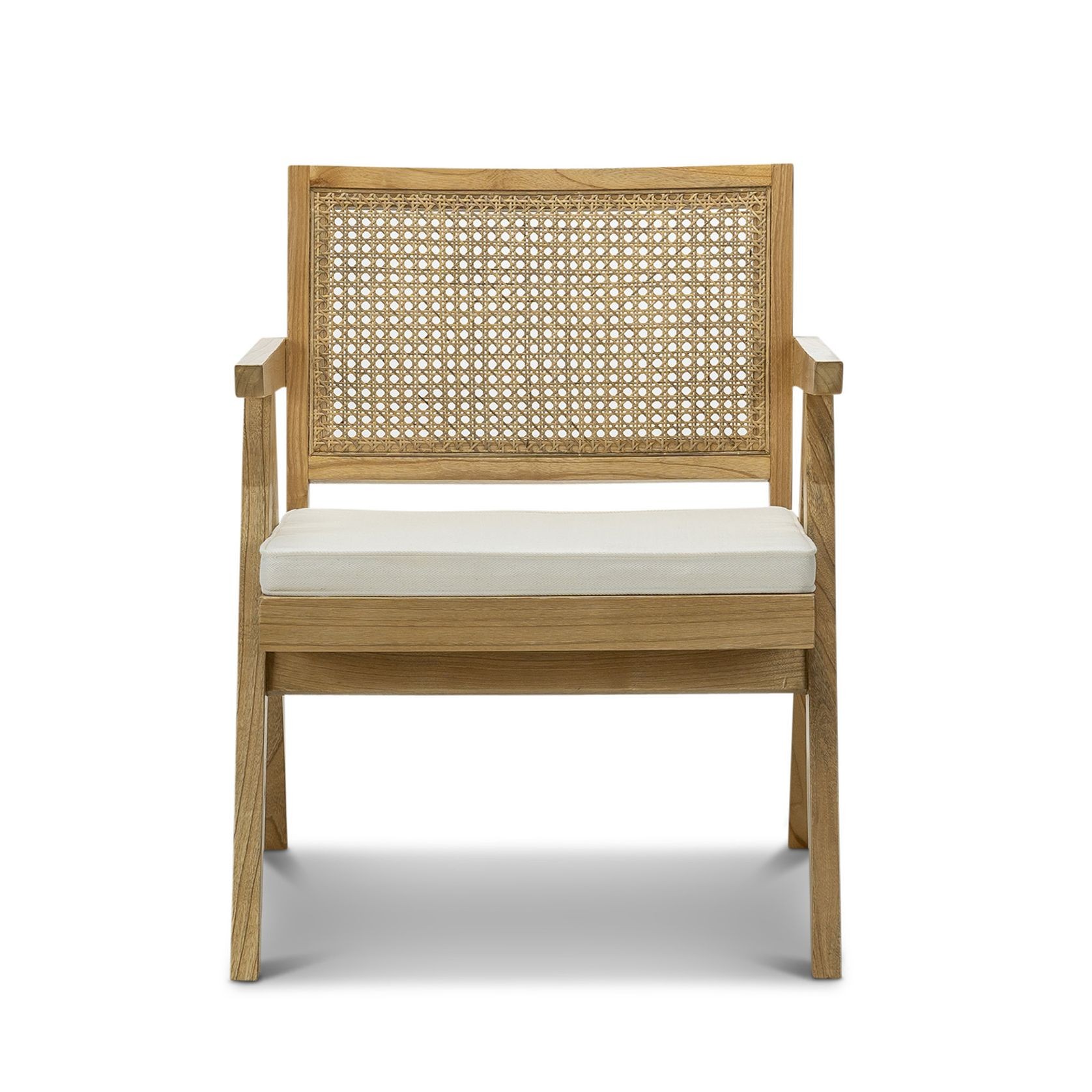 Mira Rattan Occasional Armchair | Natural gallery detail image