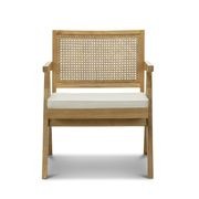 Mira Rattan Occasional Armchair | Natural gallery detail image