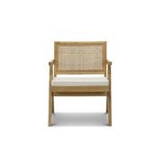 Mira Rattan Occasional Armchair | Natural gallery detail image