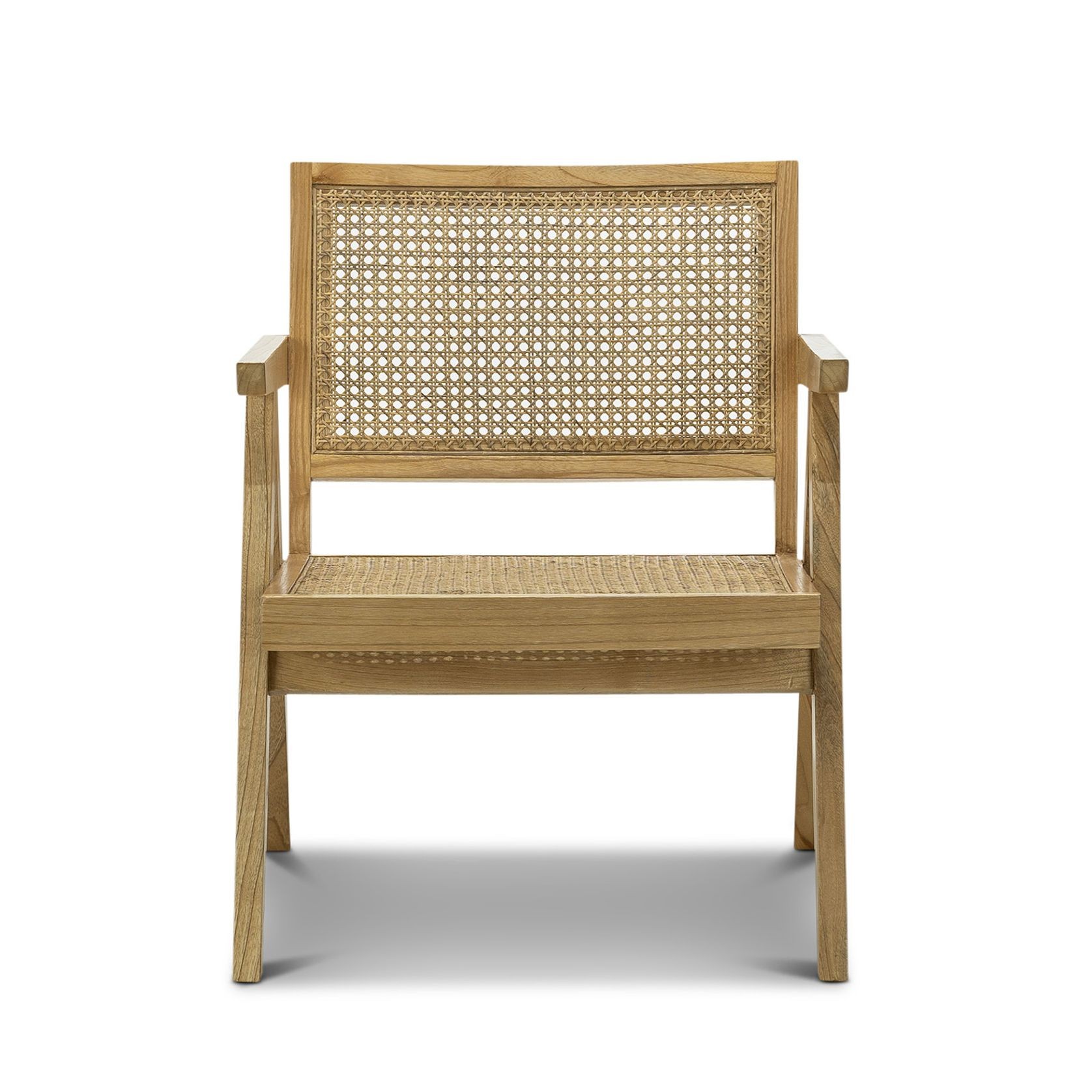 Mira Rattan Occasional Armchair | Natural gallery detail image