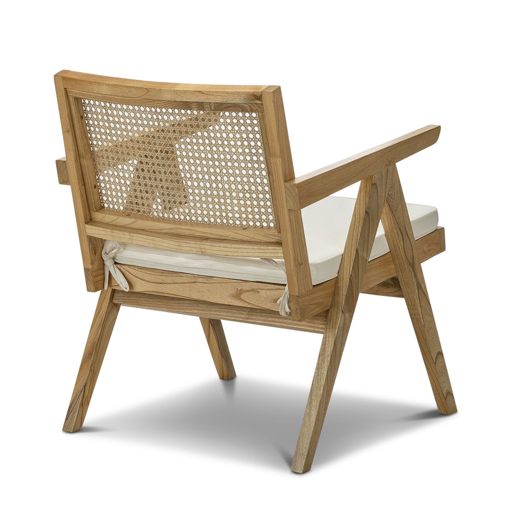 Mira Rattan Occasional Armchair | Natural gallery detail image
