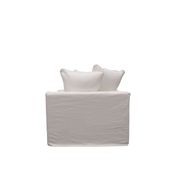Keely Slipcover Armchair - White gallery detail image