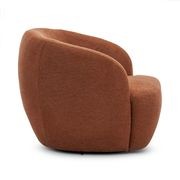 Cuddle Swivel Armchair | Rust Orange gallery detail image