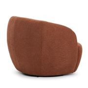Cuddle Swivel Armchair | Rust Orange gallery detail image