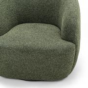 Cuddle Swivel Armchair | Moss Green gallery detail image