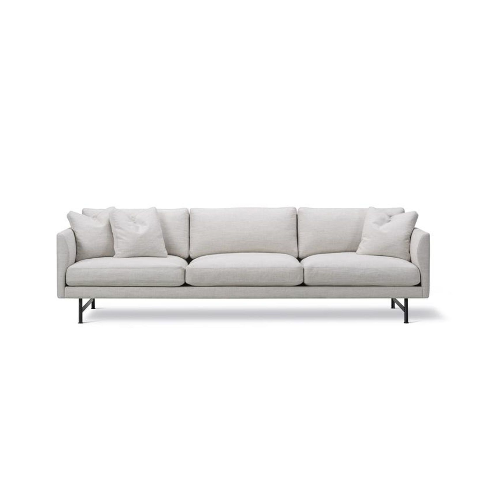 Calmo 3-seater Sofa 95 Metal by Fredericia gallery detail image