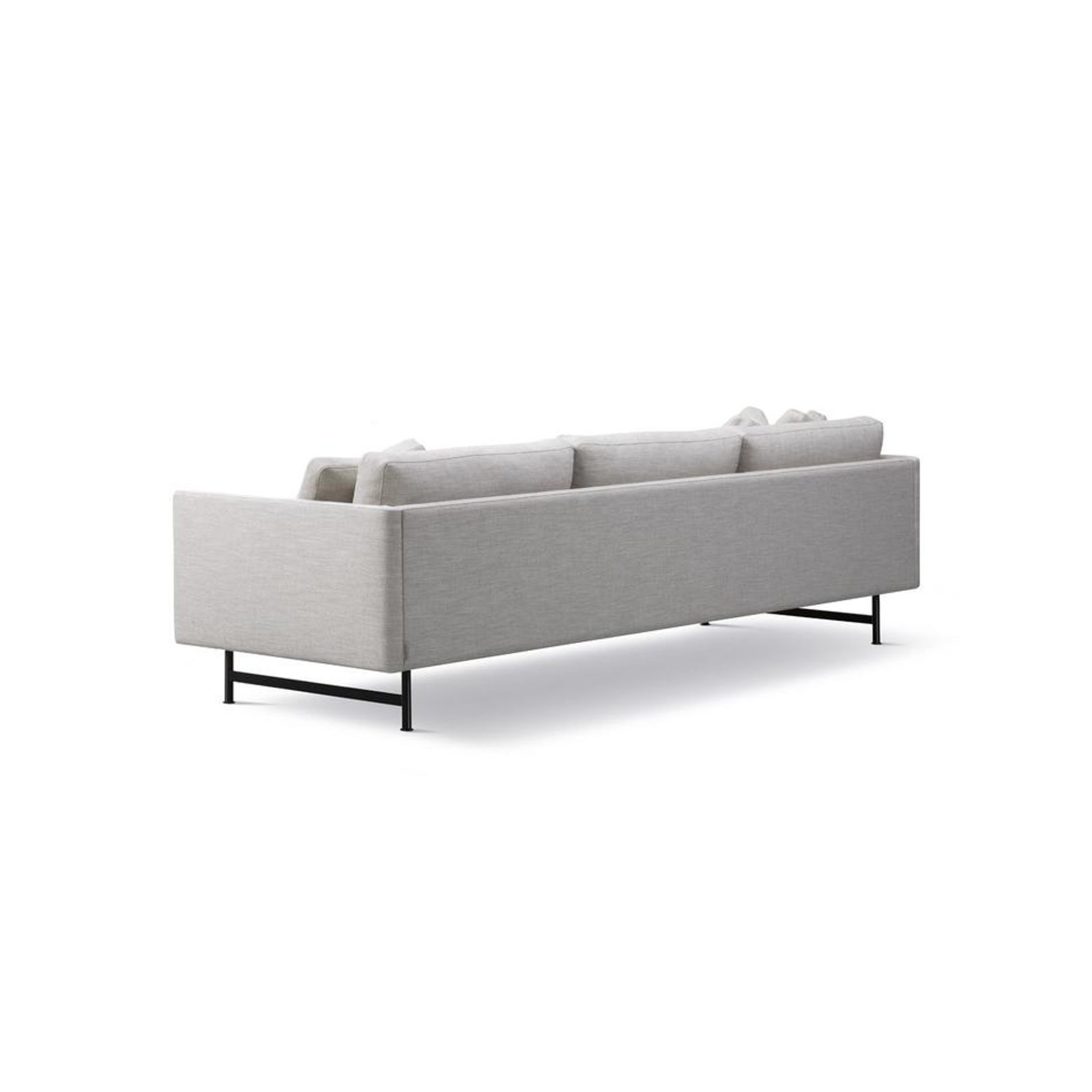 Calmo 3-seater Sofa 95 Metal by Fredericia gallery detail image