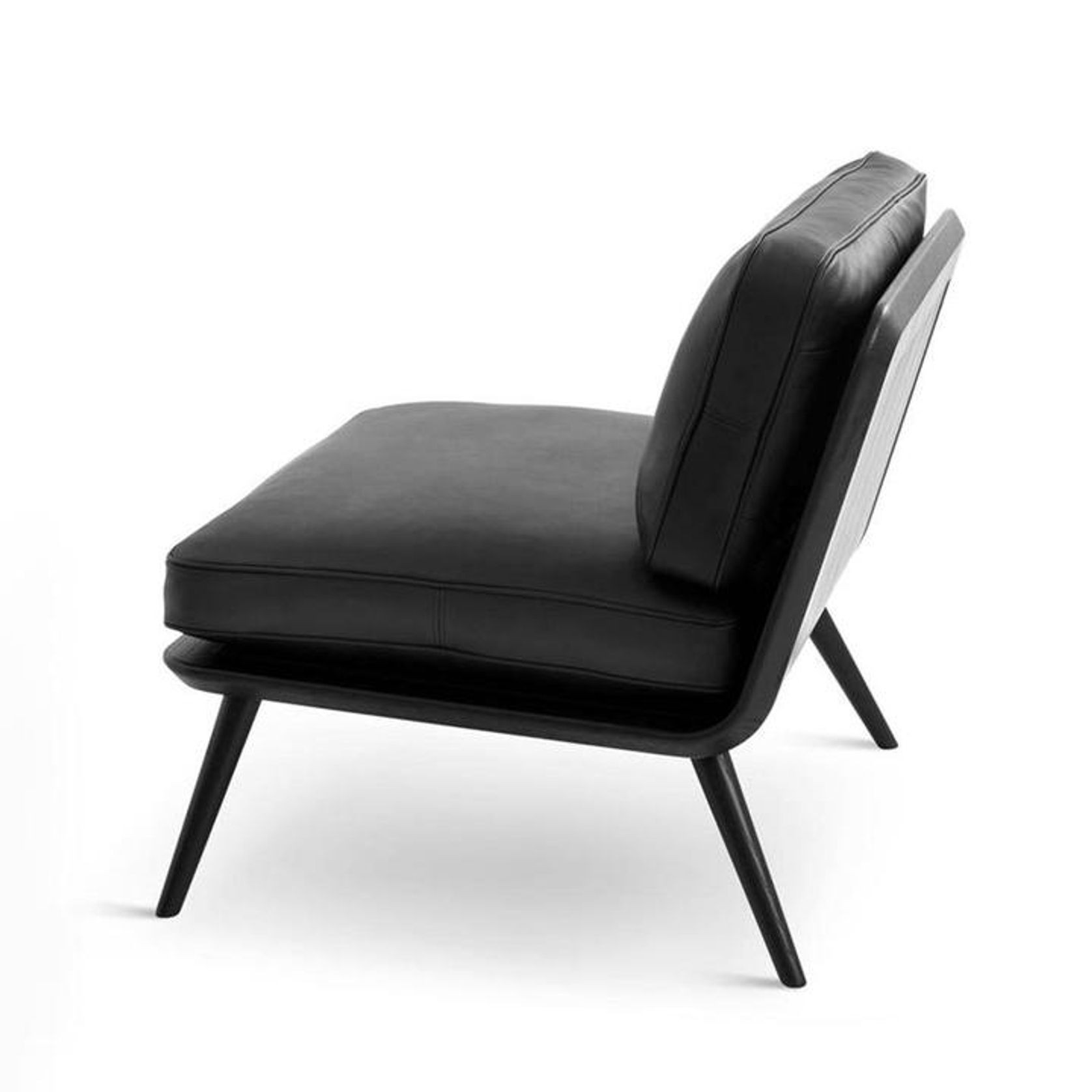 Spine Lounge Suite Chair Black Ash by Fredericia gallery detail image