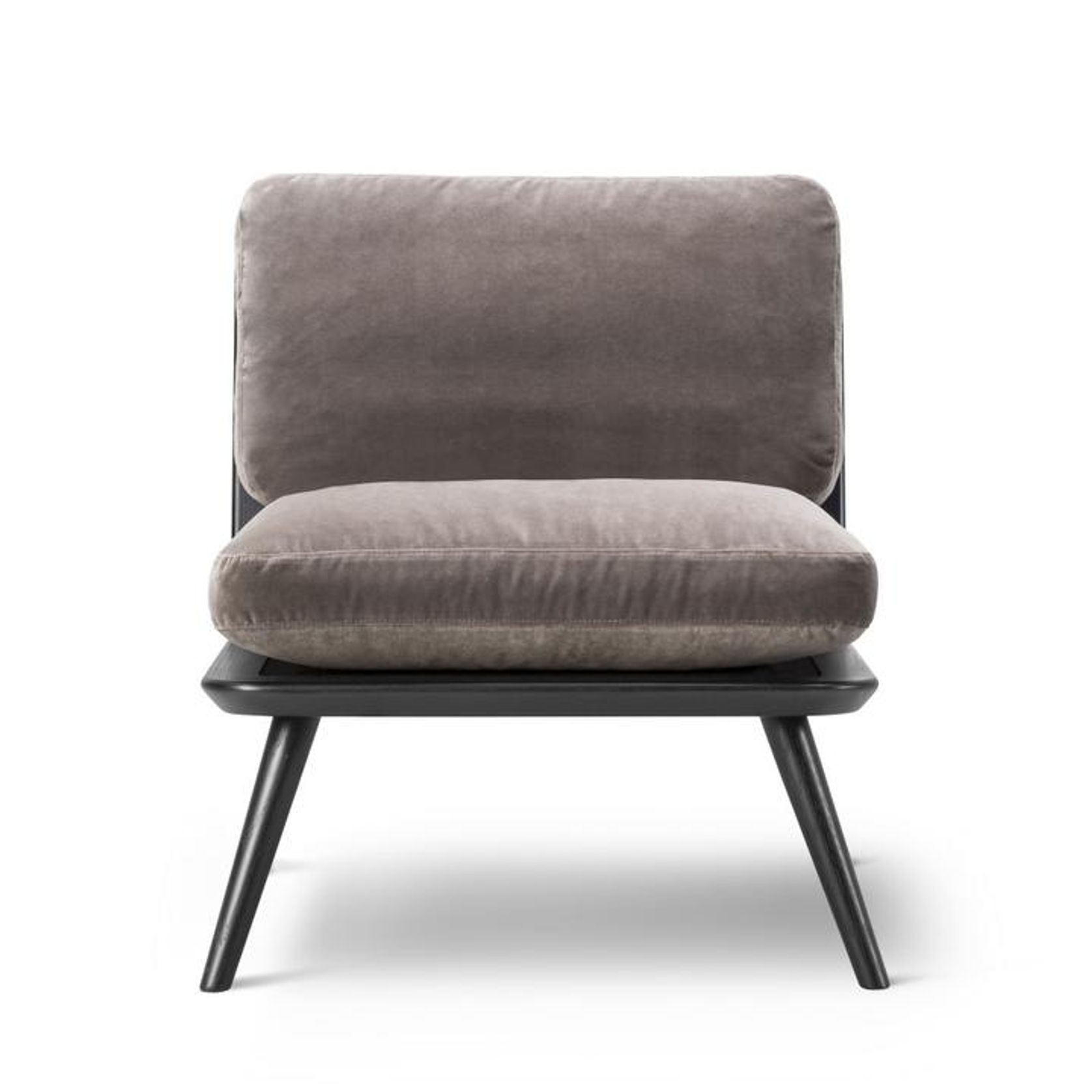 Spine Lounge Suite Chair Black Ash by Fredericia gallery detail image