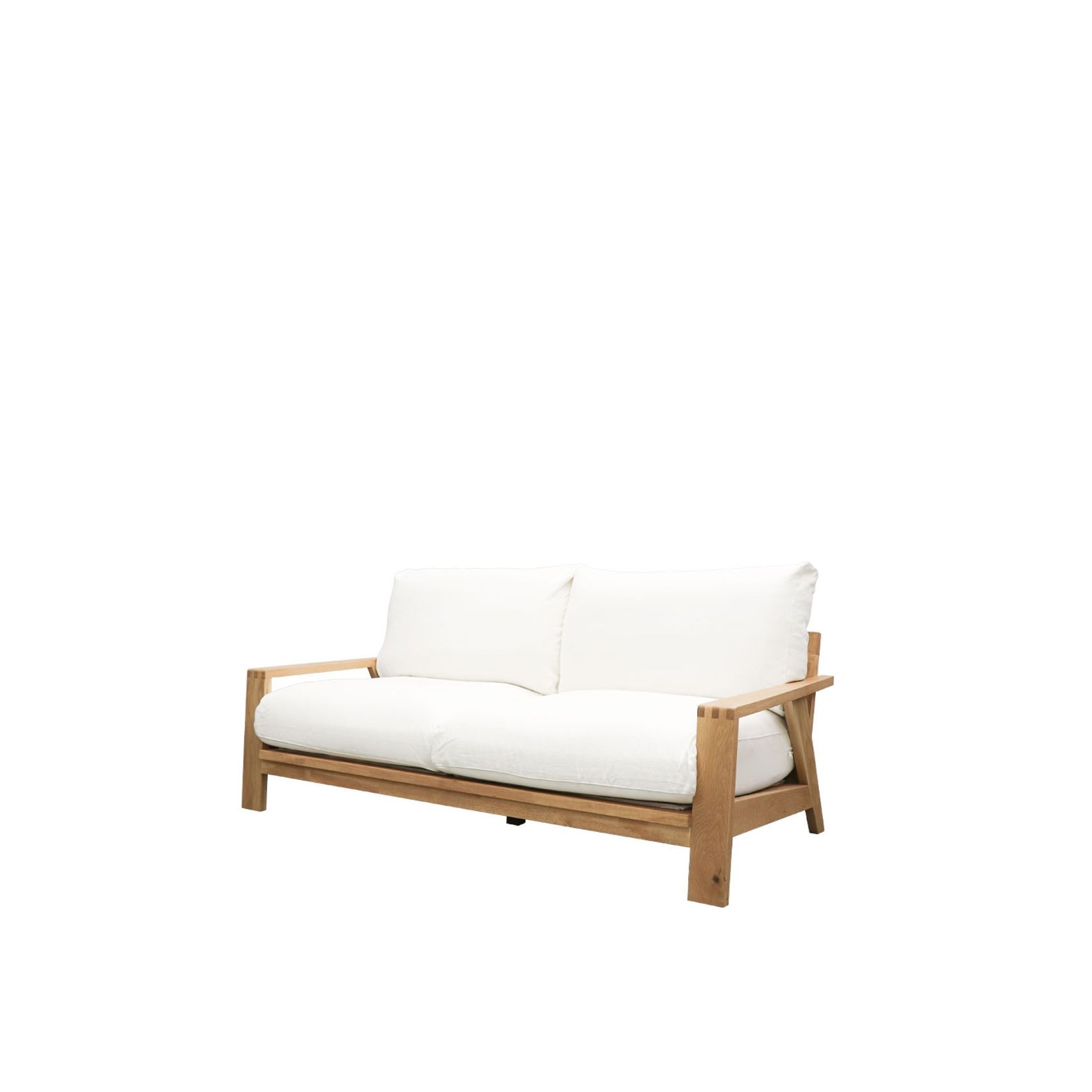 Cassel Sofa 3 Seater - White gallery detail image