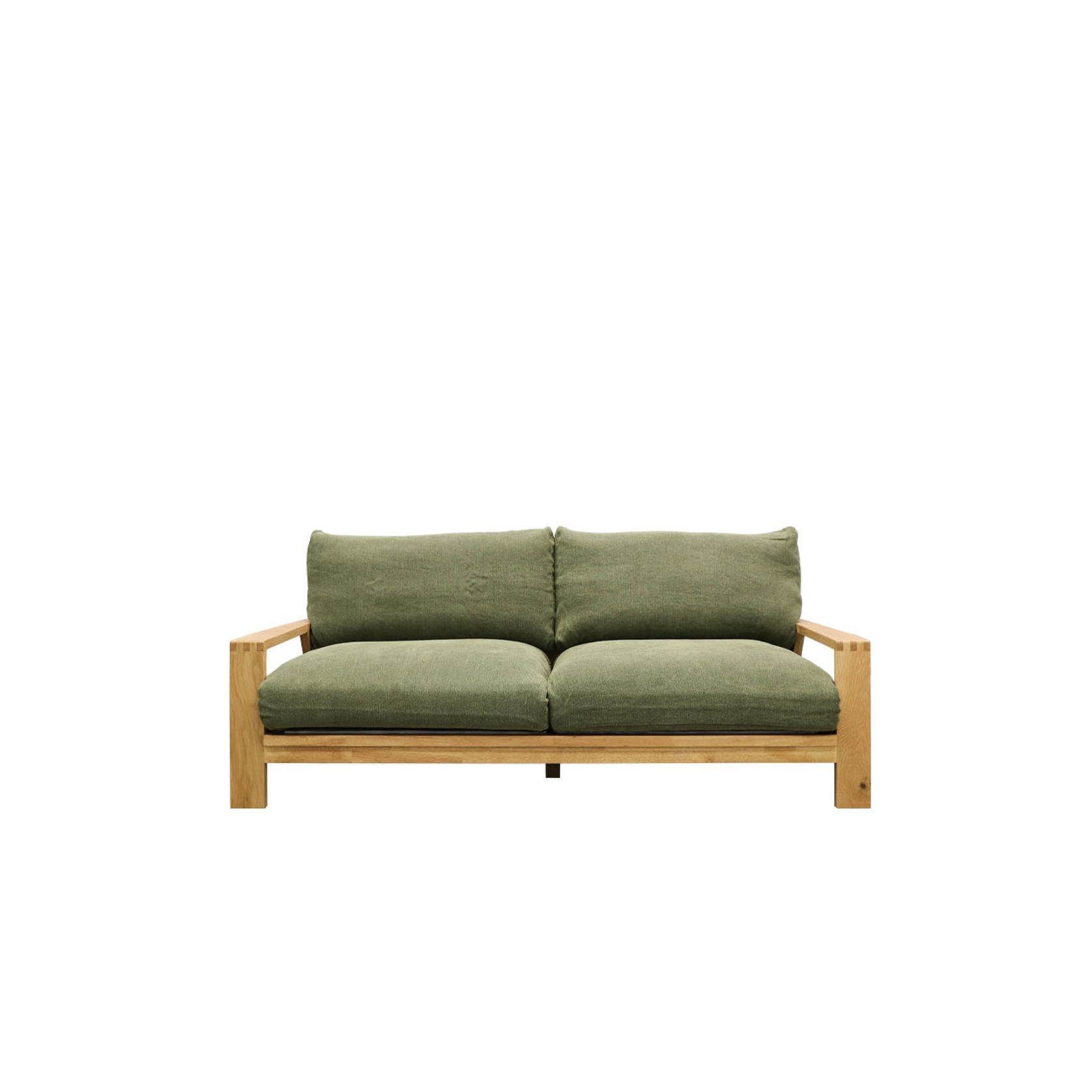 Cassel Sofa 3 Seater - Khaki gallery detail image