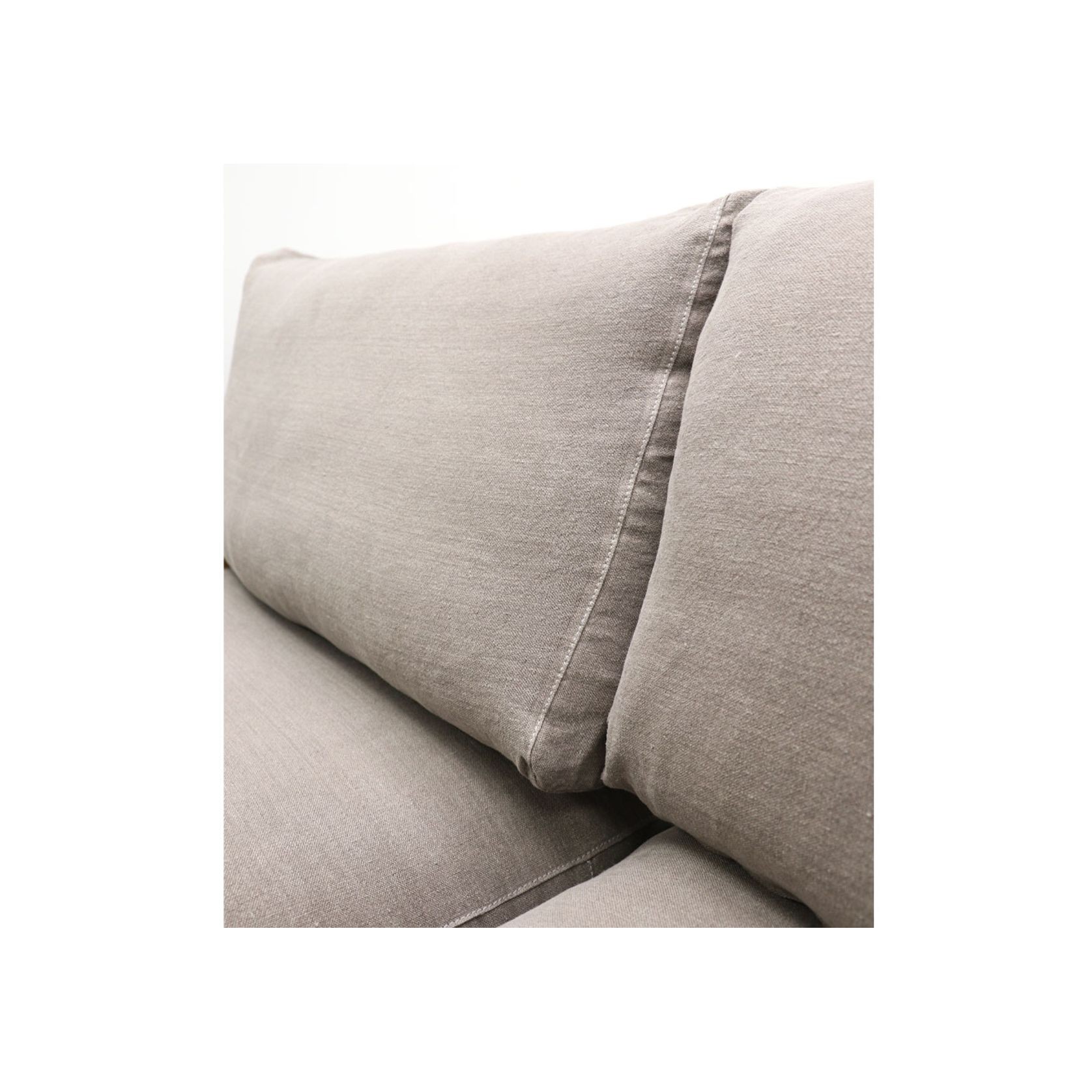 Cassel Sofa 3 Seater - Coastal Grey gallery detail image
