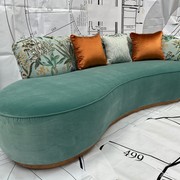 Mid Century Asymmetric Sofa gallery detail image
