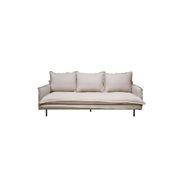 LOUIS Sofa 3-Seater with 3 cushions gallery detail image