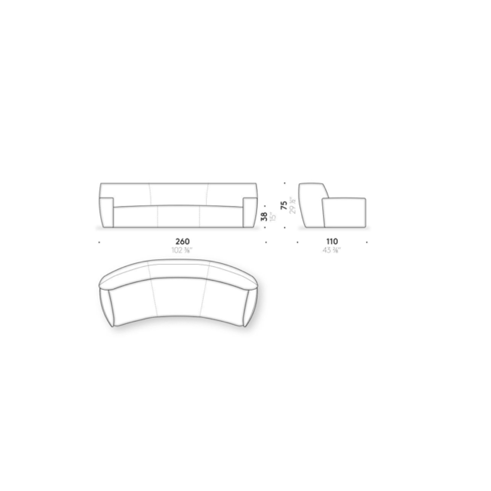 Ami Sofa by DePadova gallery detail image