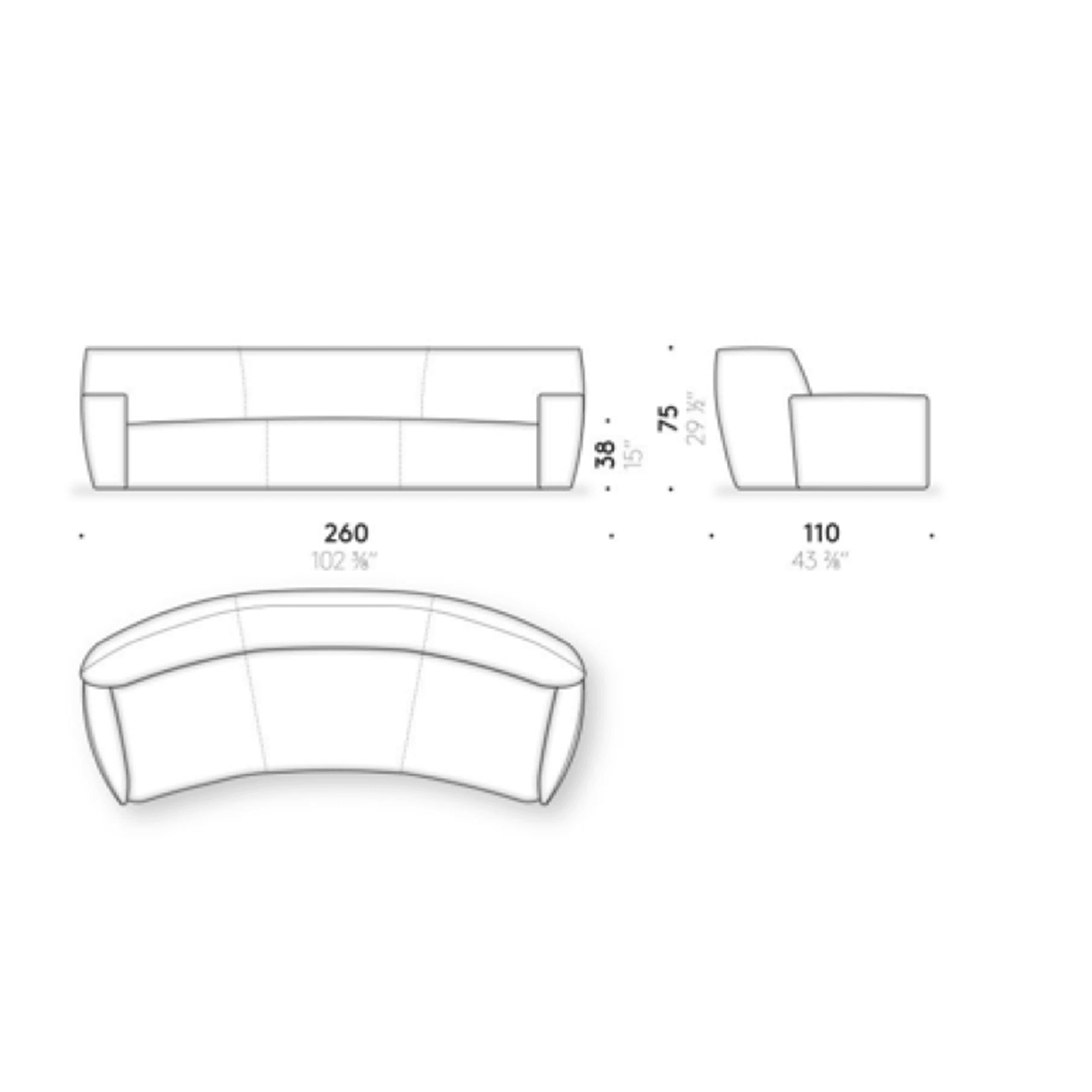 Ami Sofa by DePadova gallery detail image