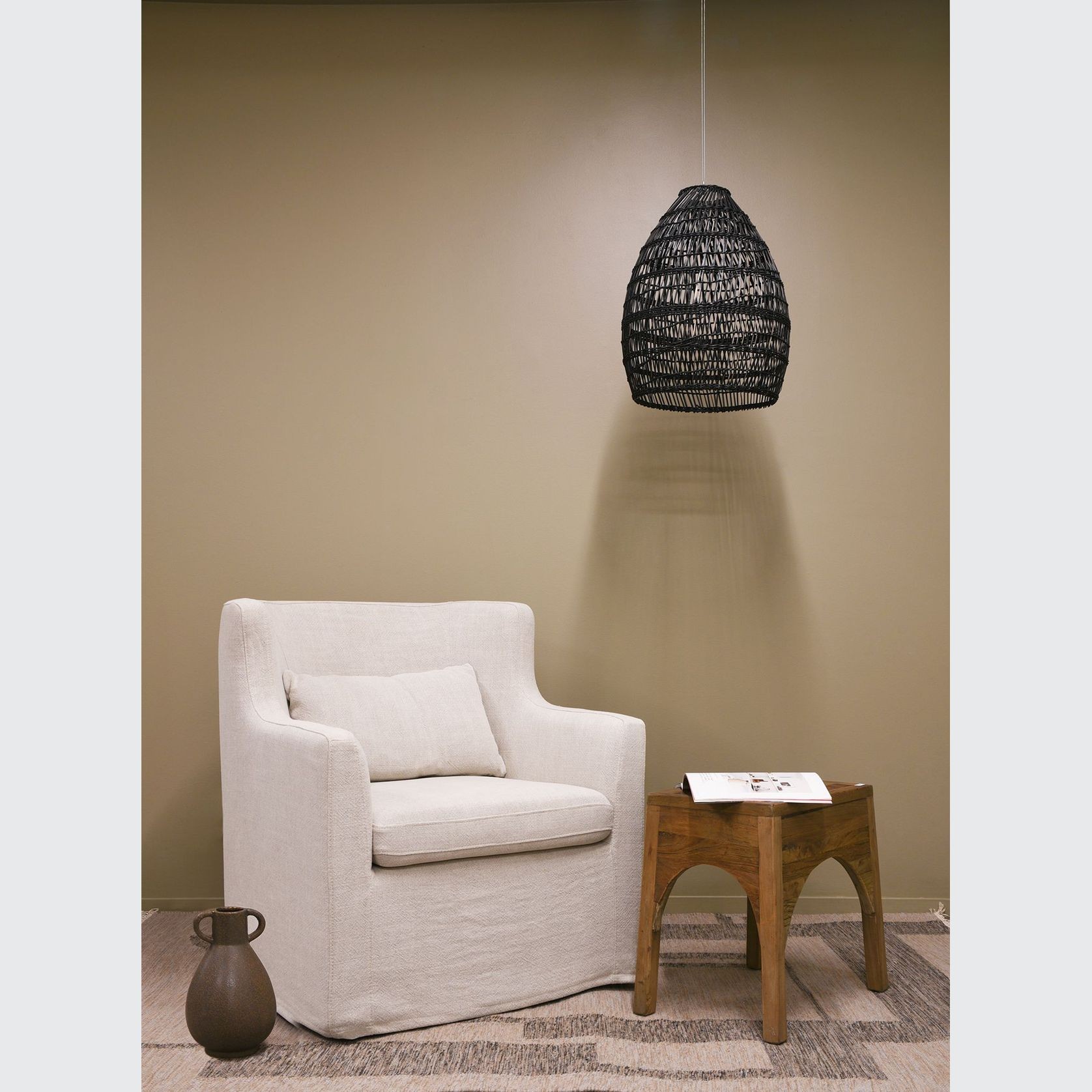 BAXTER Oscar Swivel Chair gallery detail image