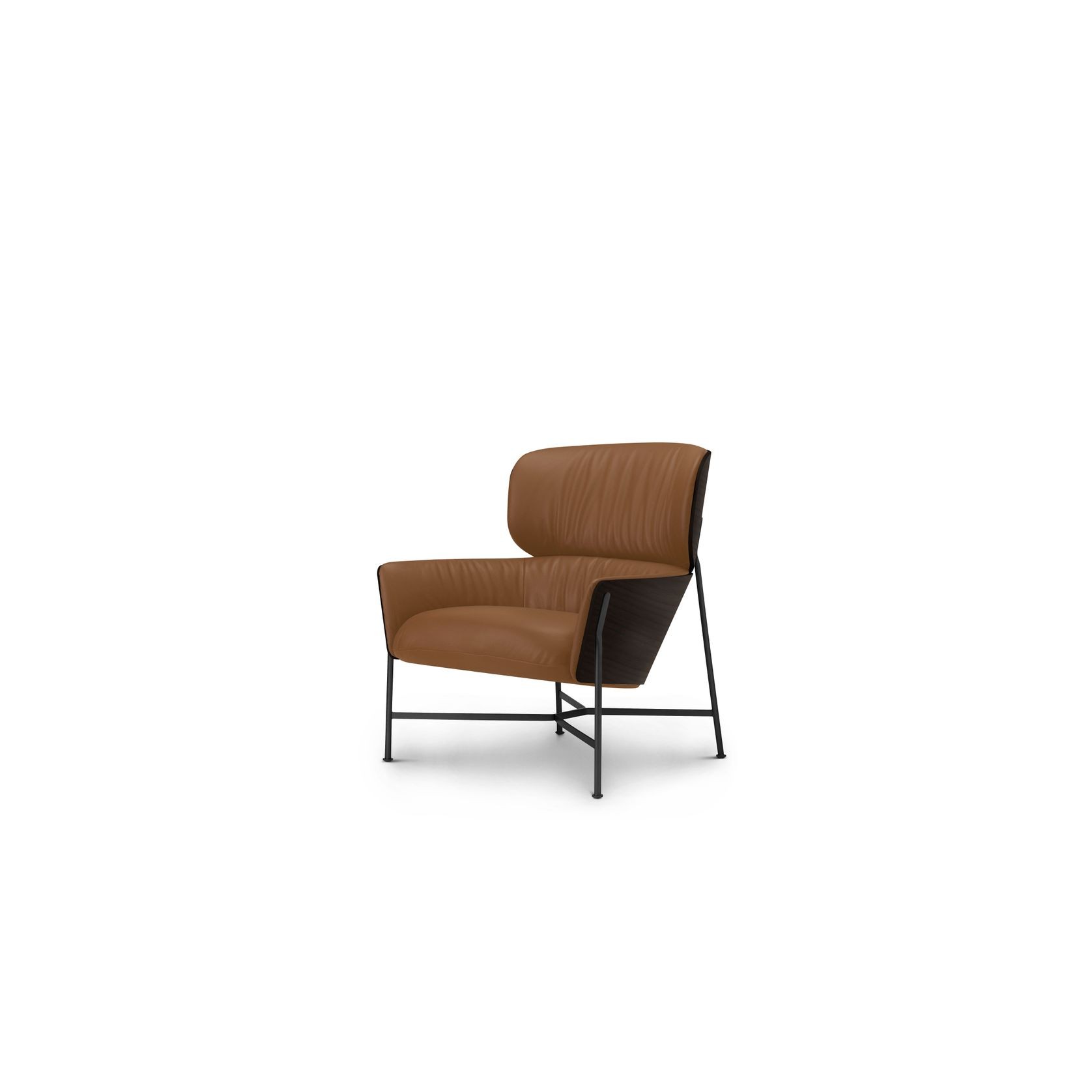 Caristo Low Back Leather | Armchair gallery detail image