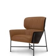 Caristo Low Back Leather | Armchair gallery detail image