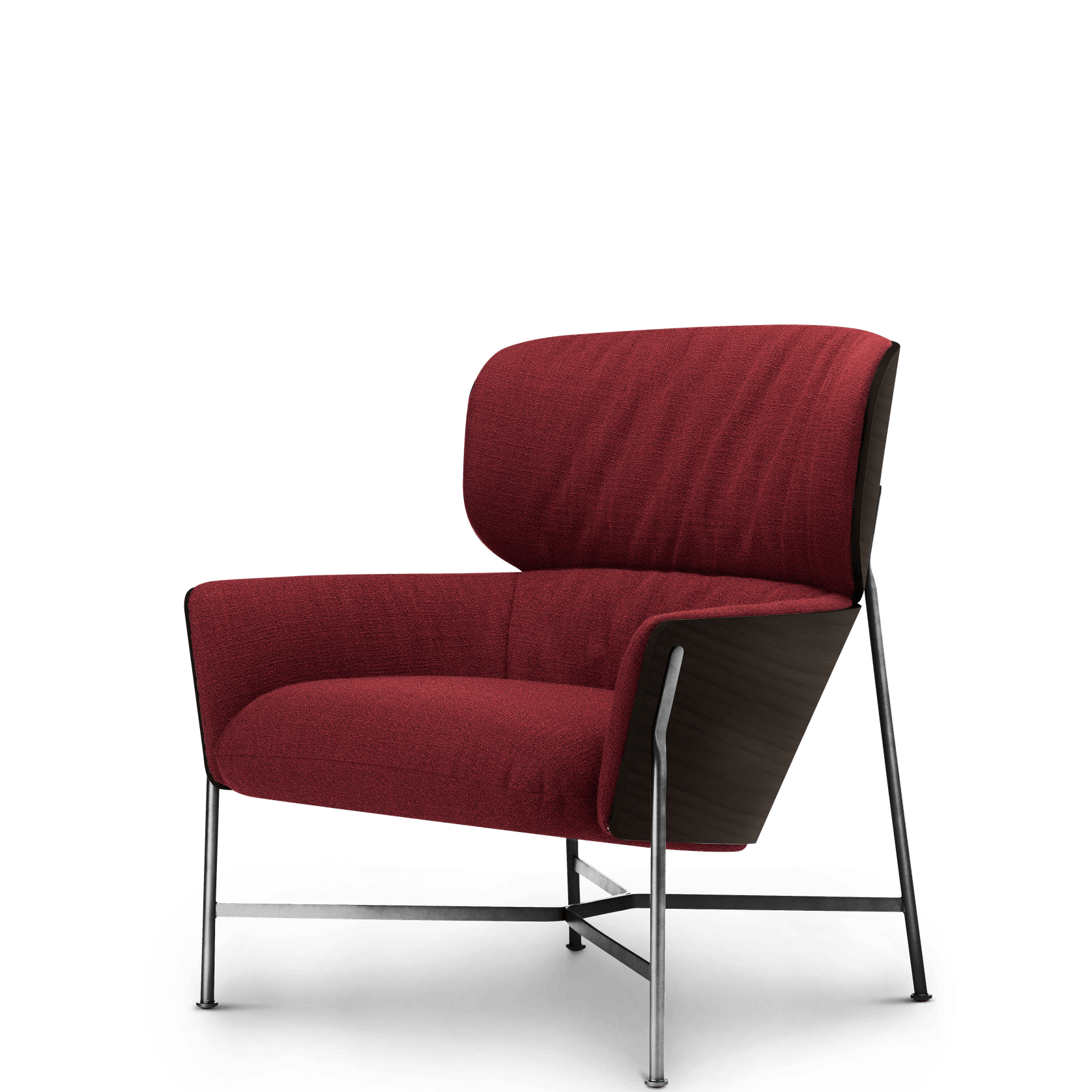 Caristo Low Back Fabric | Armchair gallery detail image