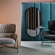 Caristo Low Back Fabric | Armchair gallery detail image