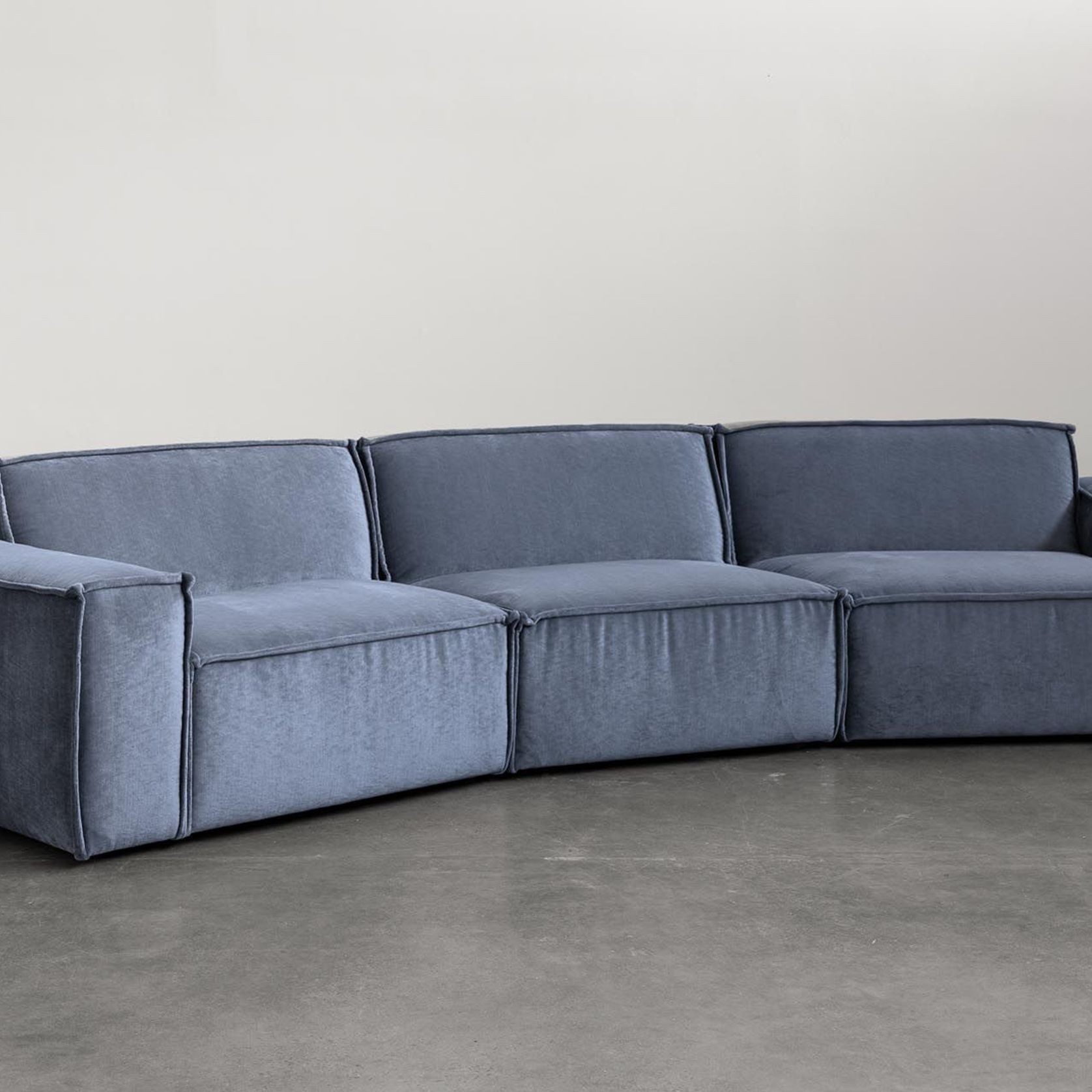 Curved Rufus Sofa gallery detail image