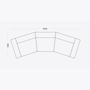 Curved Doug Sofa gallery detail image