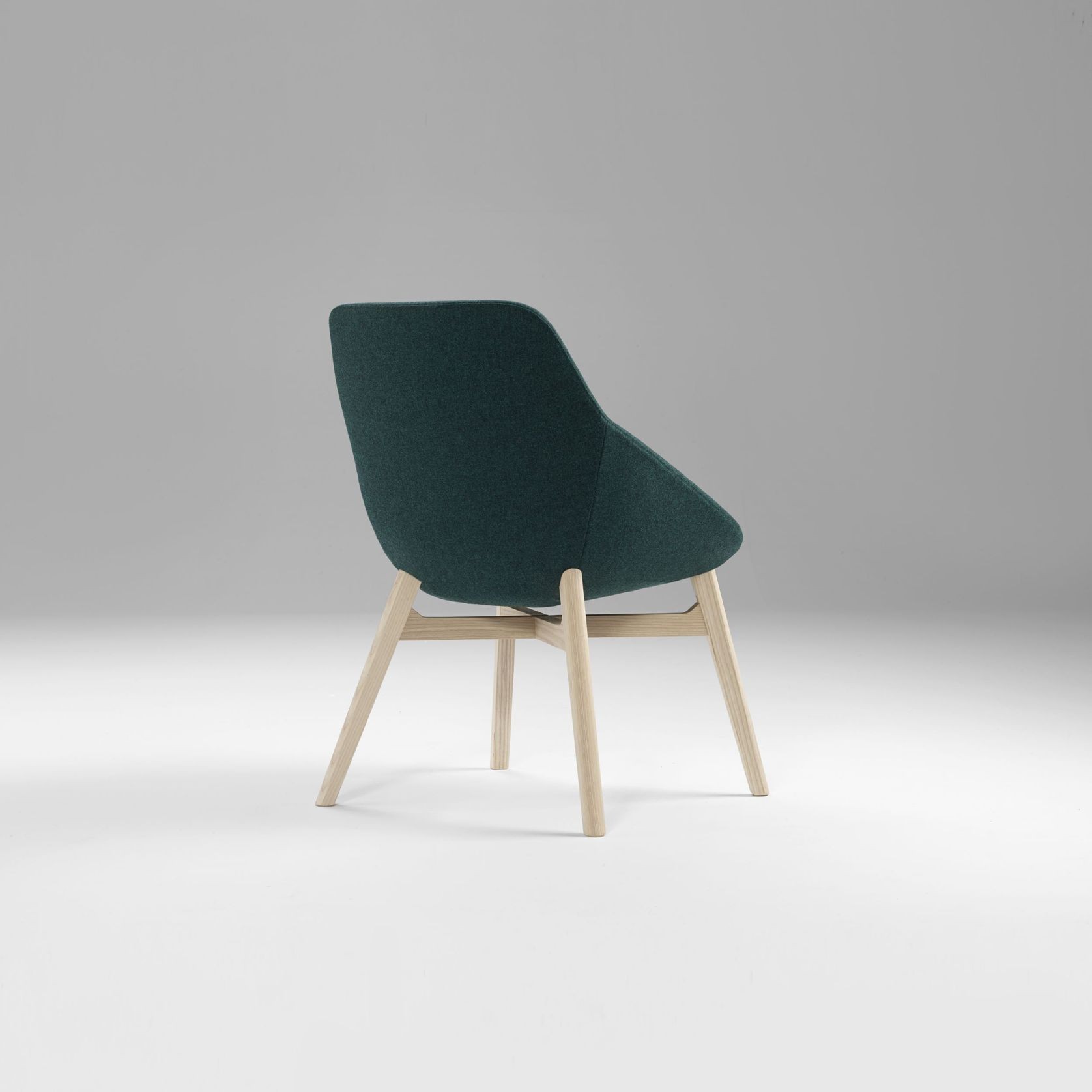 Ezy Wood Low Chair by Christophe Pillet gallery detail image
