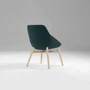 Ezy Wood Low Chair by Christophe Pillet gallery detail image