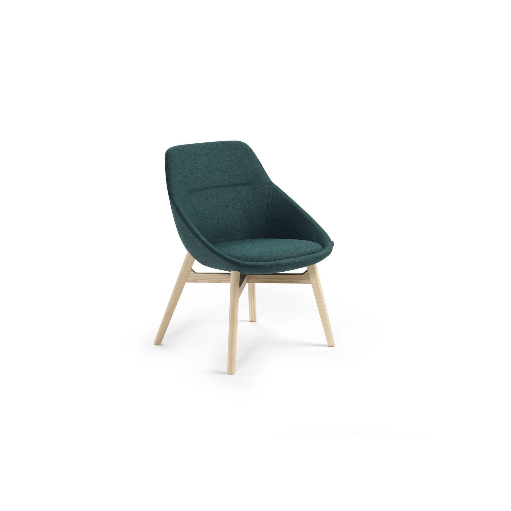 Ezy Wood Low Chair by Christophe Pillet gallery detail image