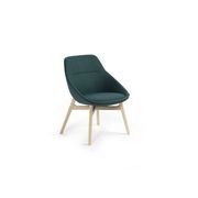 Ezy Wood Low Chair by Christophe Pillet gallery detail image