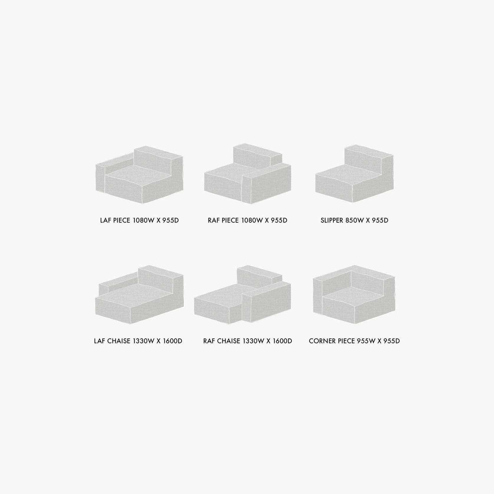Elio Junior Modular RAFC Sofa gallery detail image