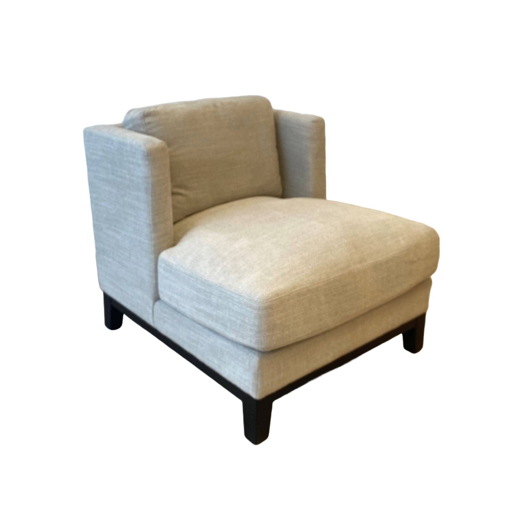 Remington Upholstered Armchair | Oatmeal gallery detail image