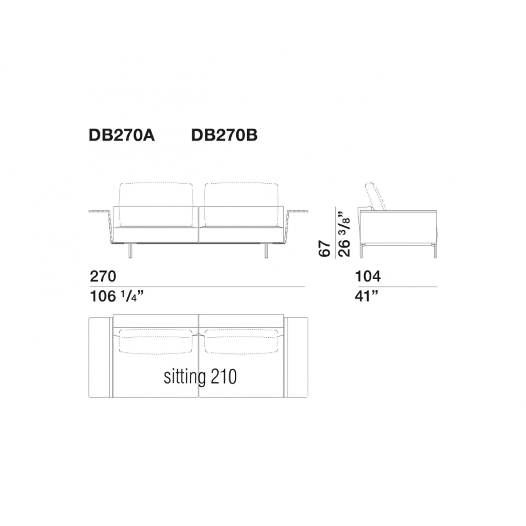 Gregor Sofa by Molteni&C gallery detail image