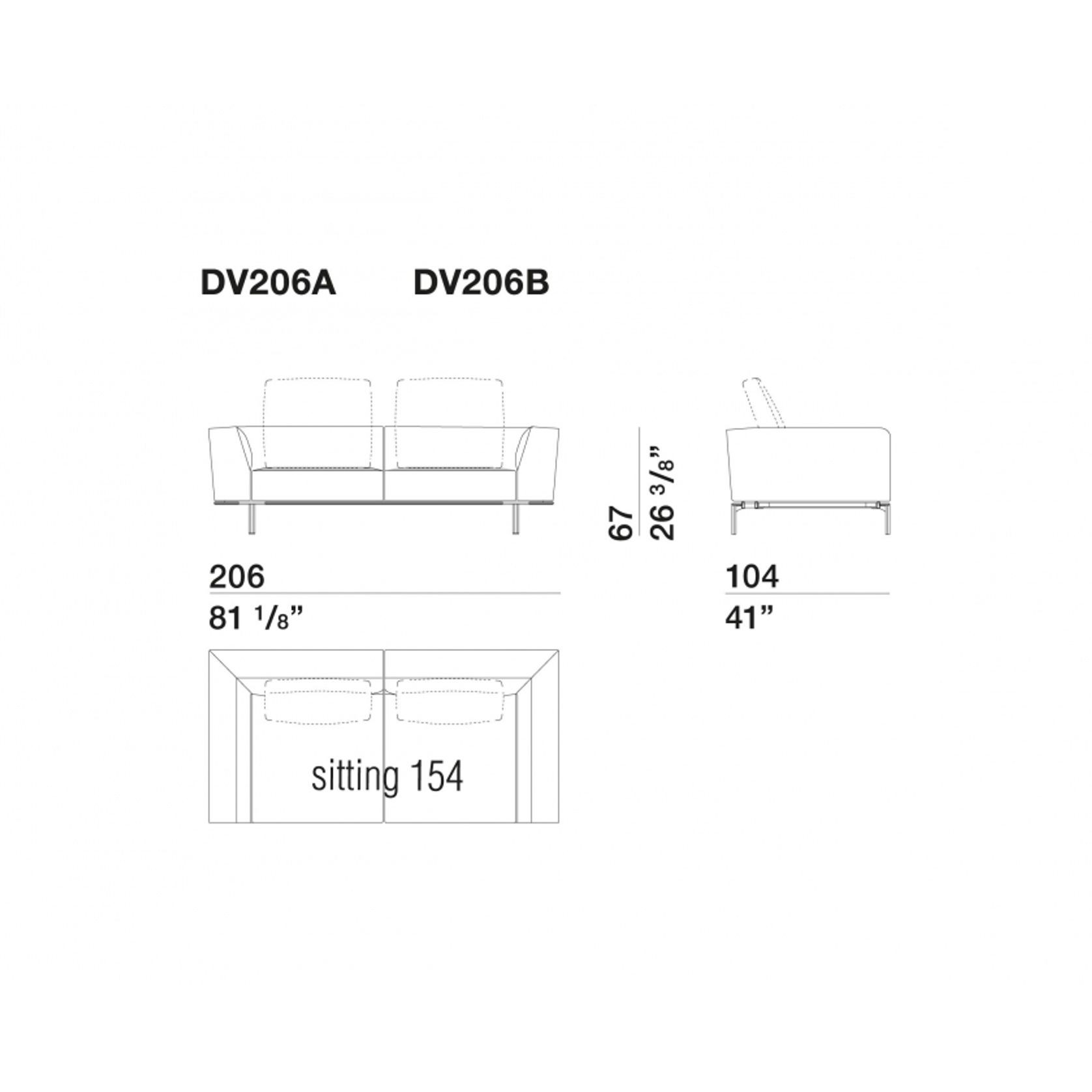 Gregor Sofa by Molteni&C gallery detail image