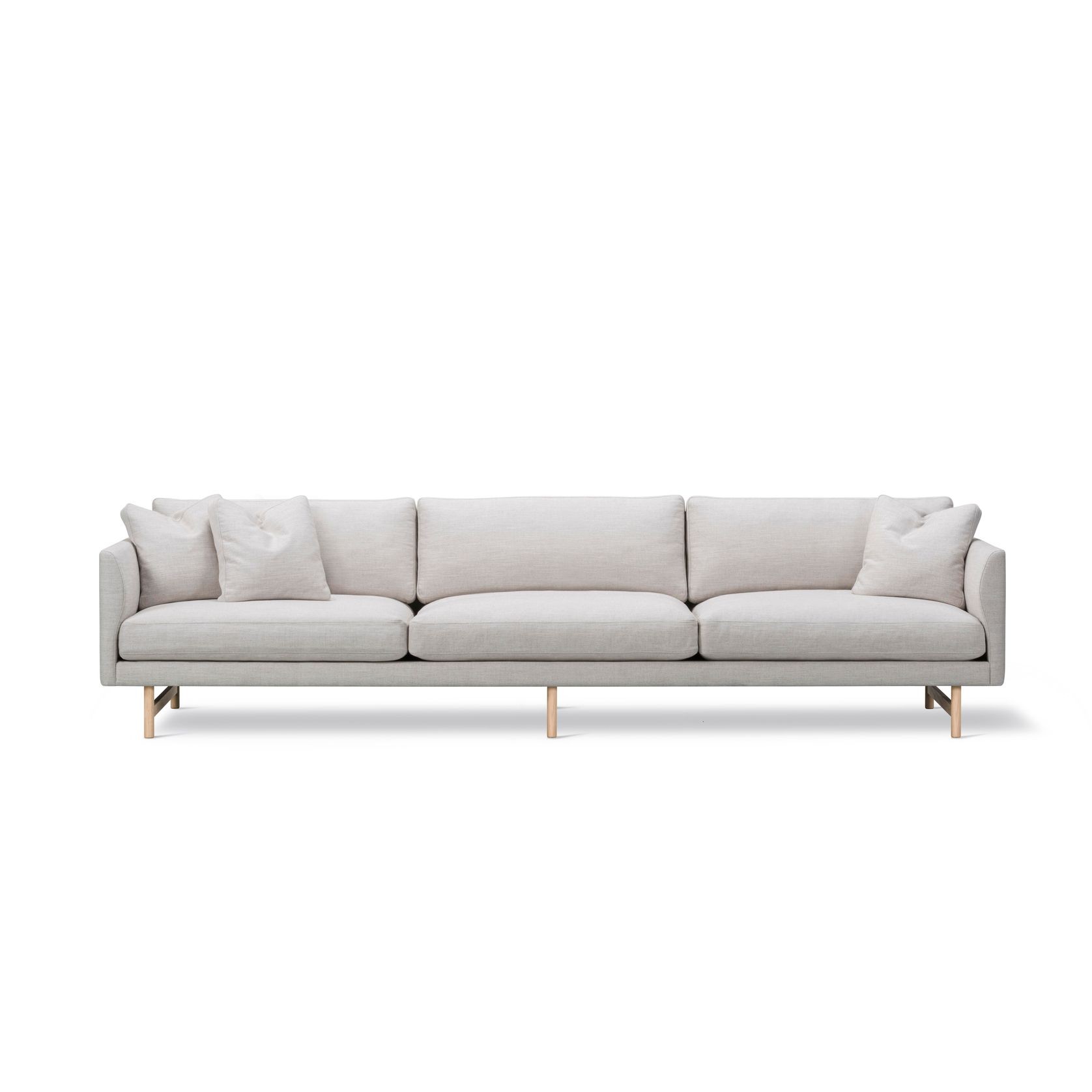 Calmo 3-seater Sofa 95 Wood by Fredericia gallery detail image