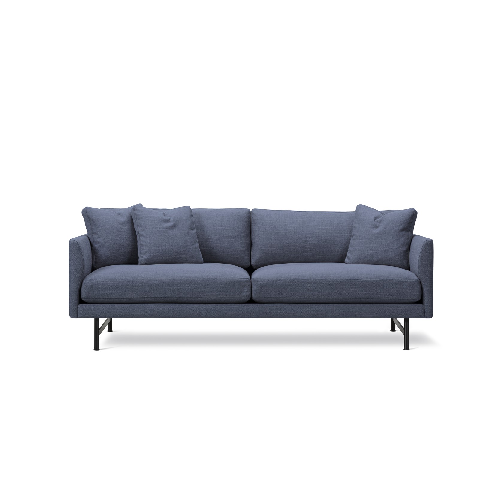 Calmo 2-seater Sofa 95 Metal by Fredericia gallery detail image