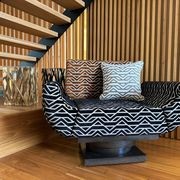 Mid Century Modern Curved Chair gallery detail image