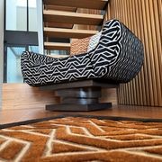 Mid Century Modern Curved Chair gallery detail image